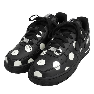 ナイキ 新品同様 AIR FORCE 1 '07 ローカット スニーカー シューズ レディース 黒 ブラック 23.5cm IR8647 001 6.5(US)