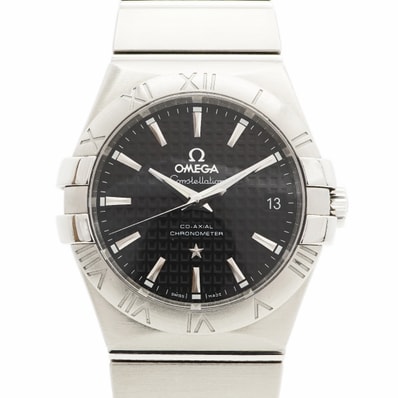 ★最終価格★SALE【6wcc0256】オメガ コンステレーション 123.10.35.20.01.002 黒文字盤【中古】腕時計 メンズ