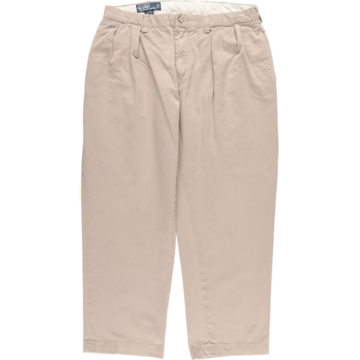 古着 ラルフローレン Ralph Lauren POLO by Ralph Lauren ETHAN PANT ツータック チノパンツ メンズw34相当/eaa533153