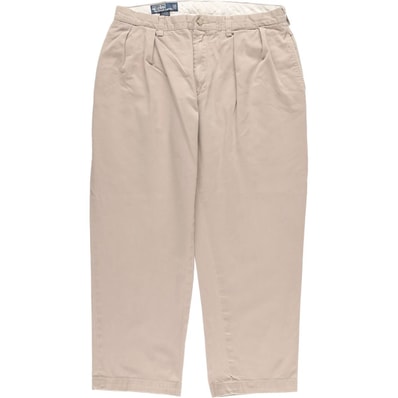 古着 ラルフローレン Ralph Lauren POLO by Ralph Lauren ETHAN PANT ツータック チノパンツ メンズw34相当/eaa533153