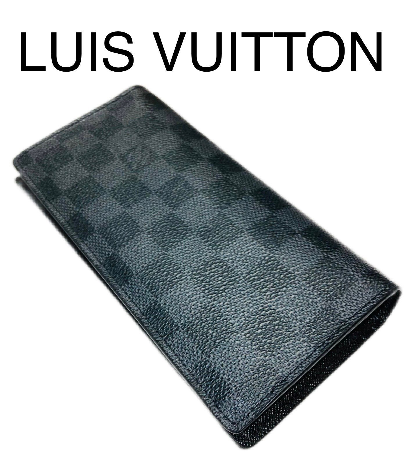 Louis Vuitton Brazza Wallet Damier Graphite