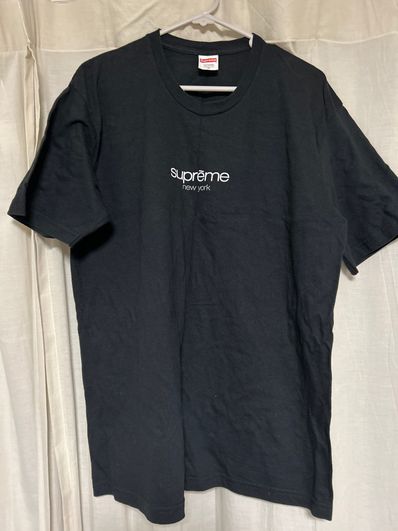 Supreme Classic Logo Tee "Black"