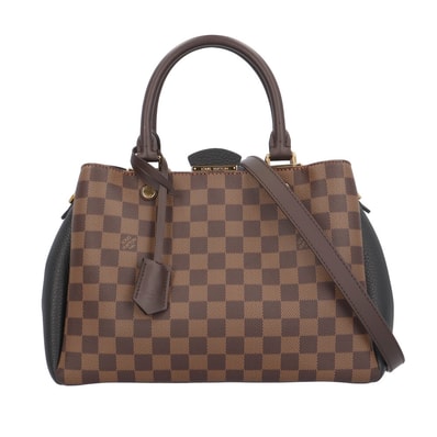 ルイヴィトン ブリタニー ダミエ ショルダーバッグ ダミエキャンバス N41673 ブラウン レディース LOUIS VUITTON 中古