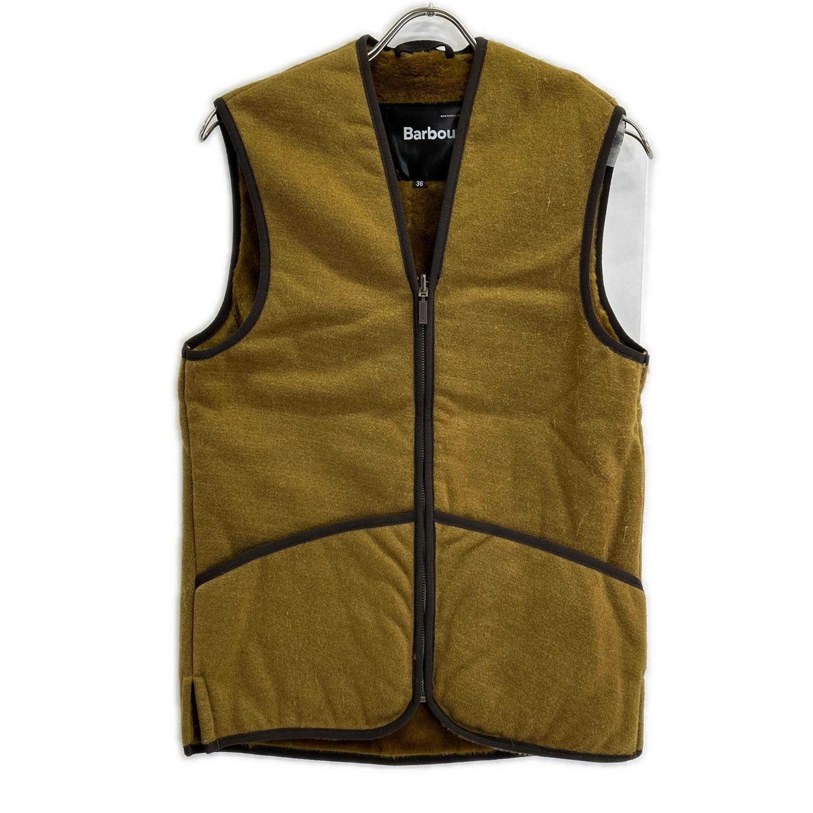 バブアー ブラウン MLI0035BR31 スリムフィット ファーライナー 36