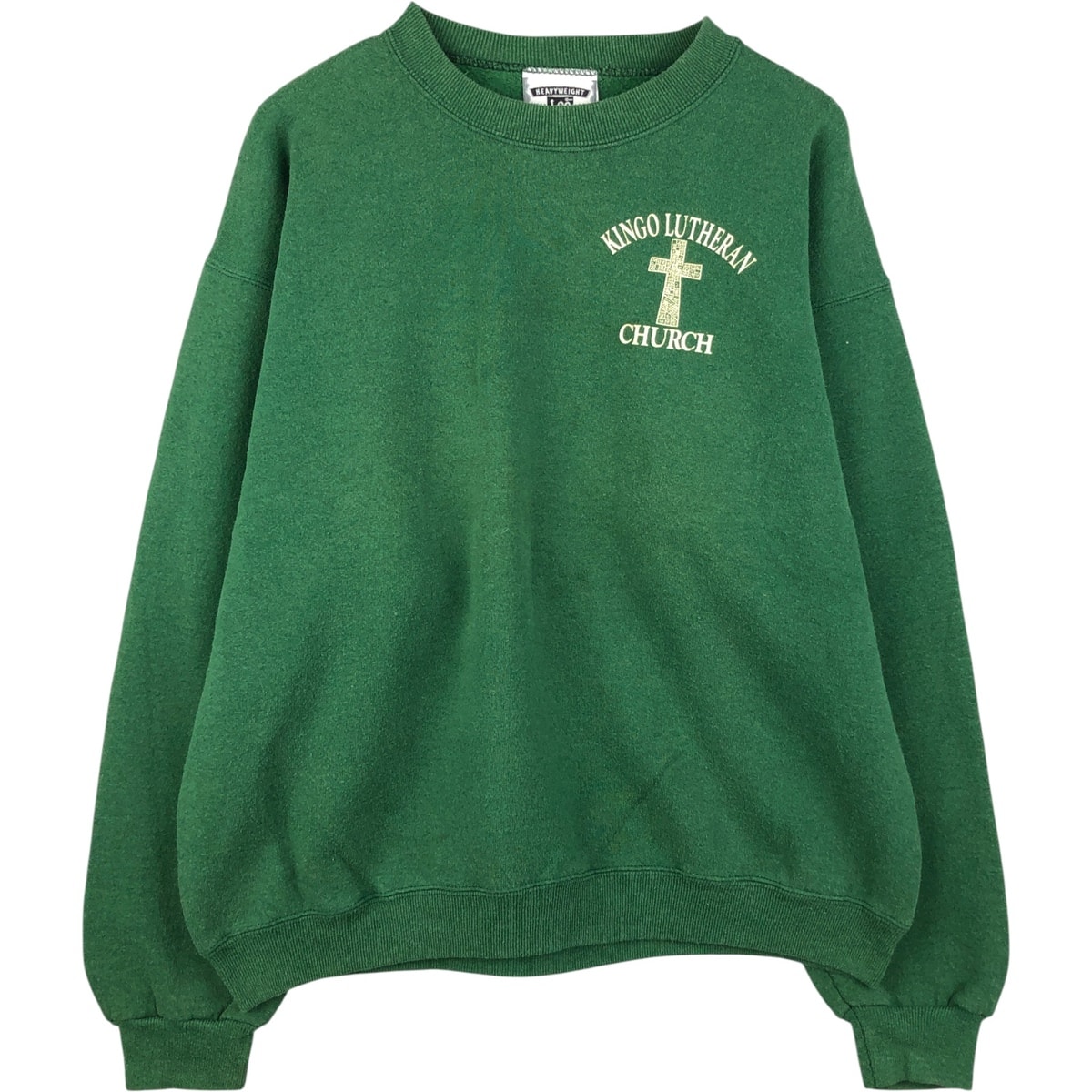 古着 90年代 リー Lee プリントスウェットシャツ トレーナー USA製 メンズL相当 ヴィンテージ/eaa591577