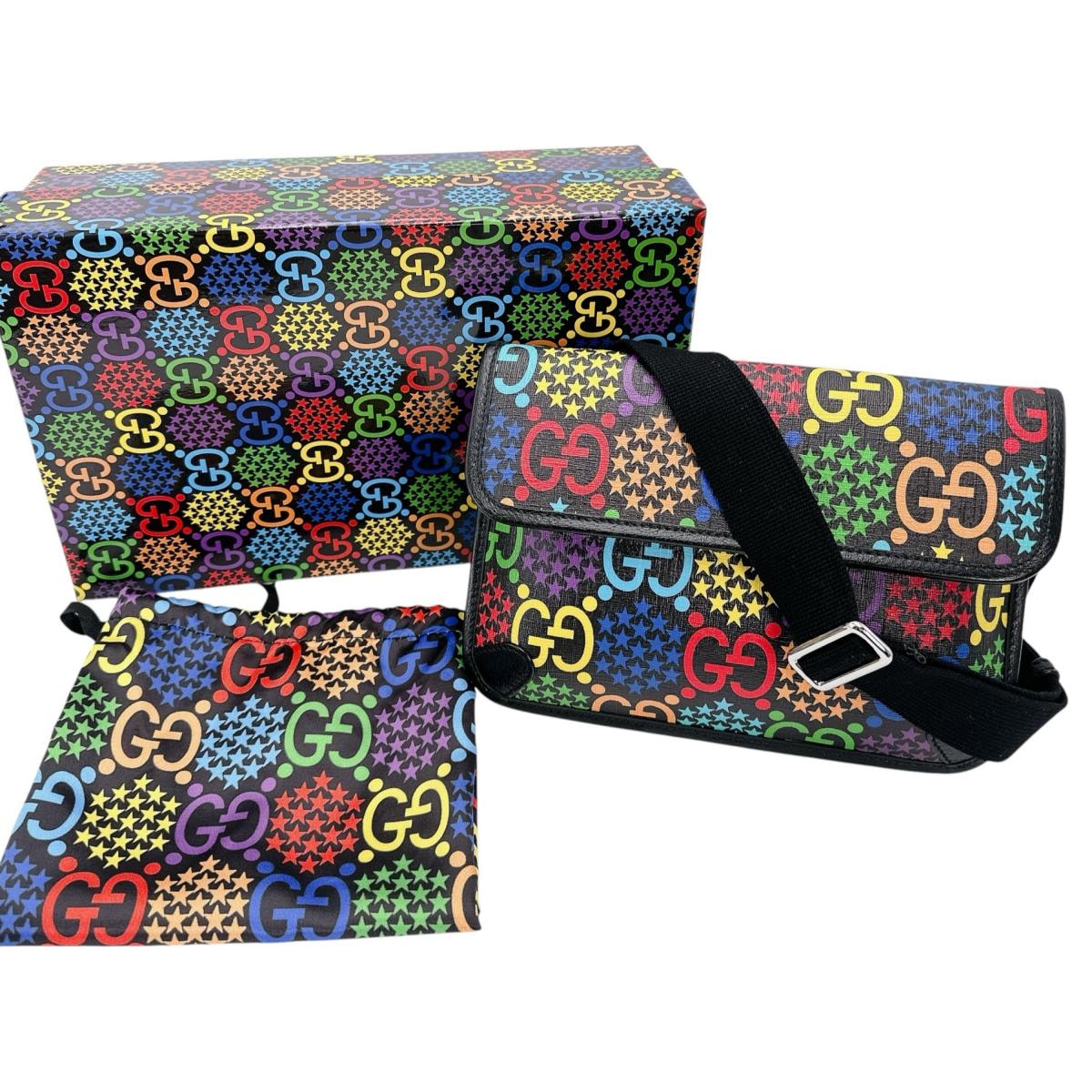 グッチ GUCCI GGサイケデリック 598113 ボディバッグ ウエストバッグ