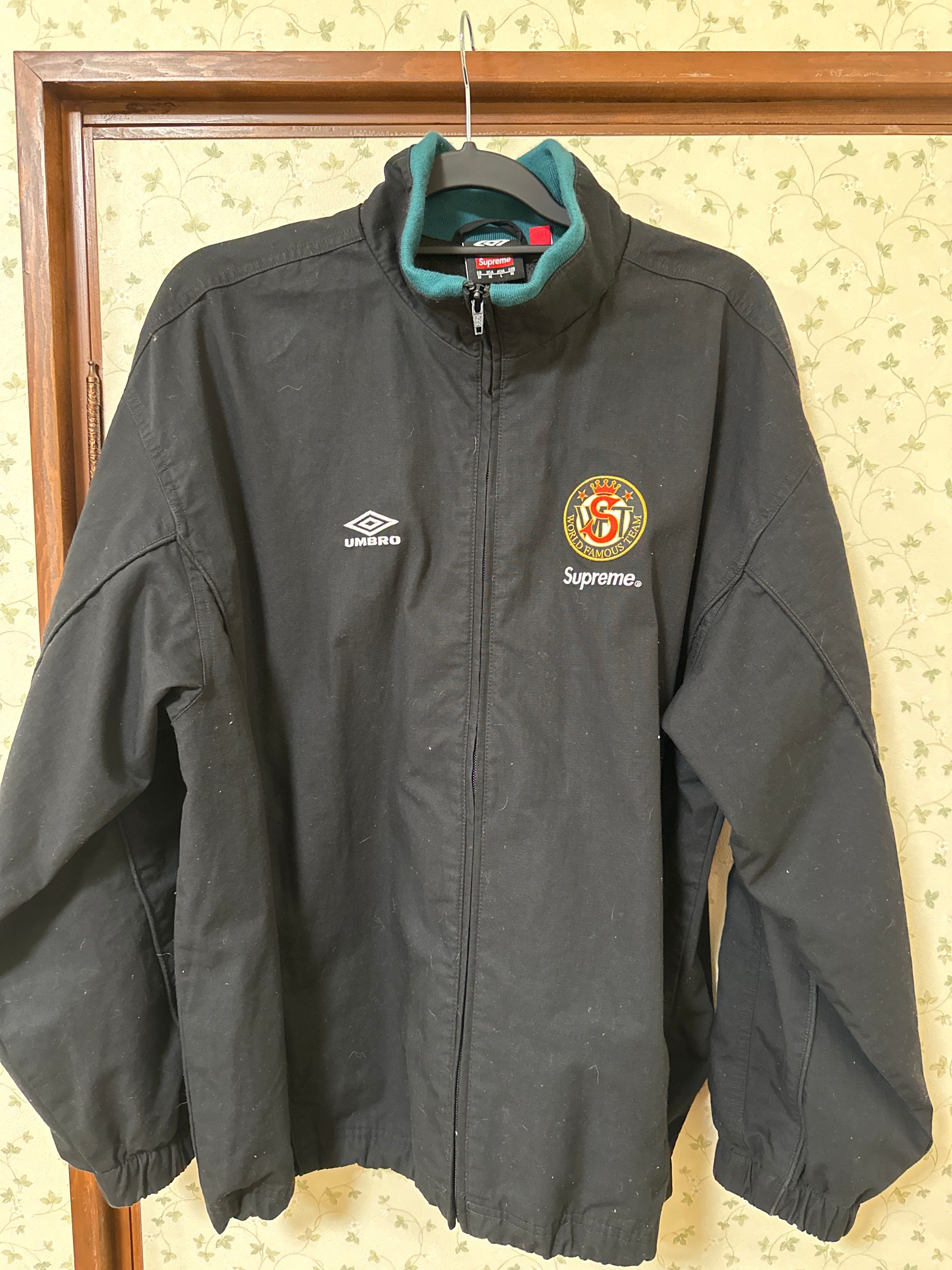 Supreme /Umbro Cotton Ripstop Track Jacket "Black"