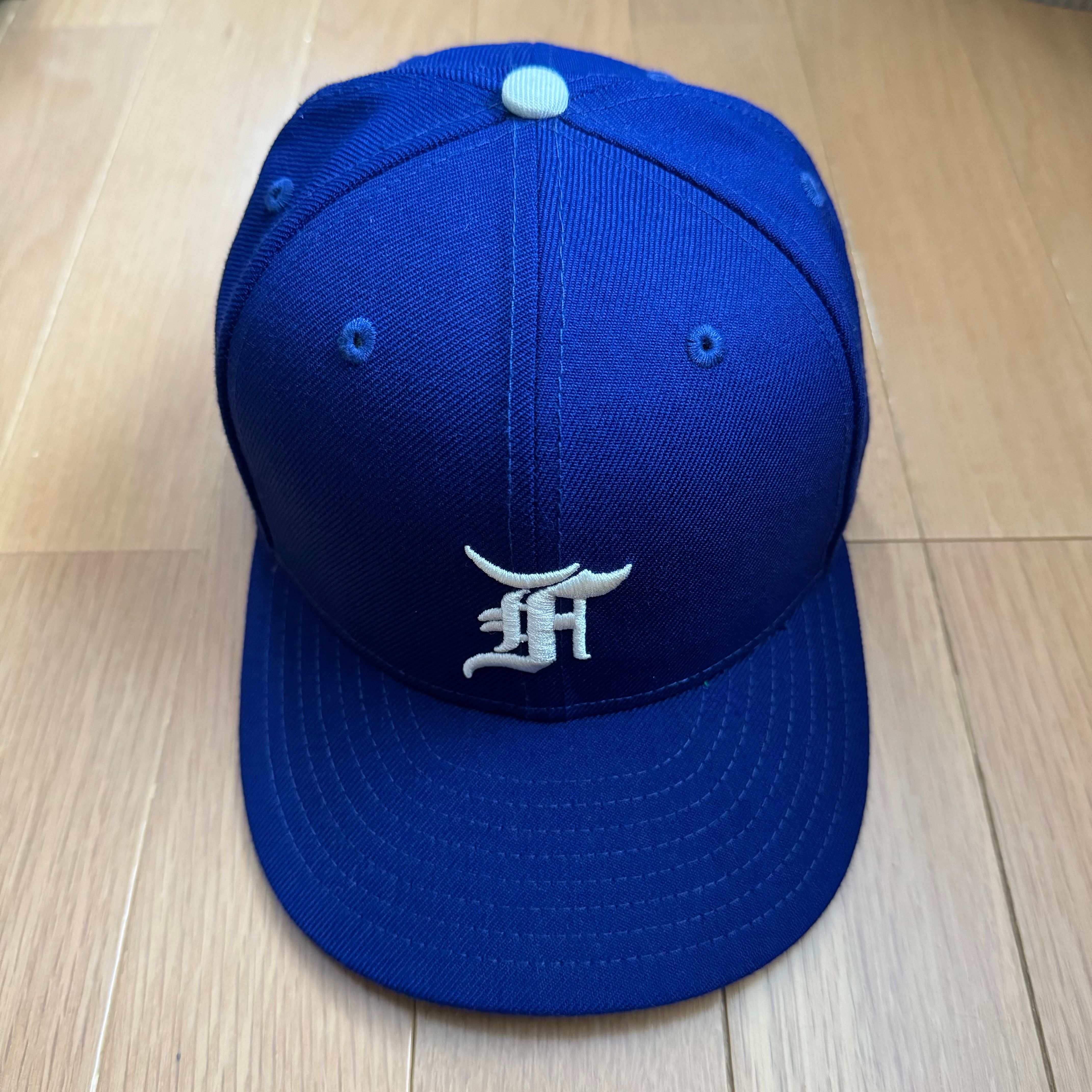 NEW ERA FEAR OF GOD ESSENTIALS 59FIFTY F LOGO WORLD SERIES Under Visor "Royal"
