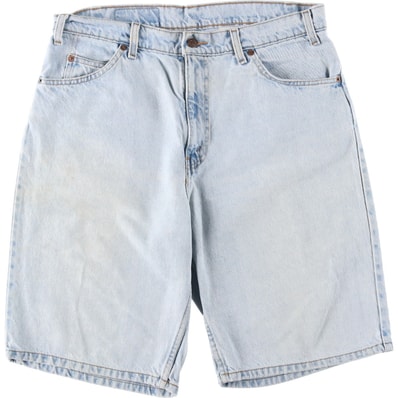 古着 90年代 リーバイス Levi's 550 RELAXED FIT オレンジタブ デニムショーツ ハーフパンツ ジョーツ メンズw34相当 ヴィンテージ/eaa647940
