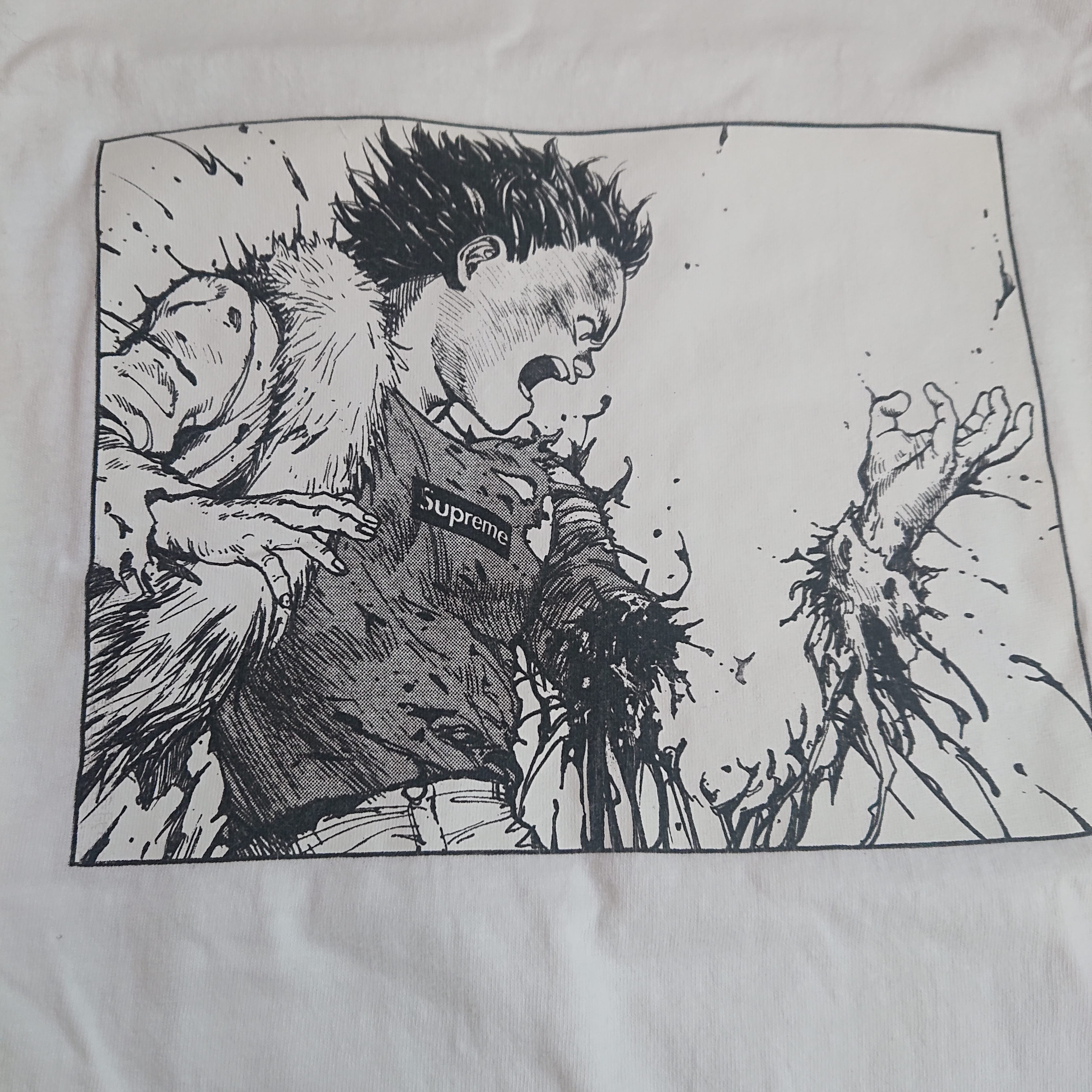 Supreme / AKIRA Arm Tee "White"