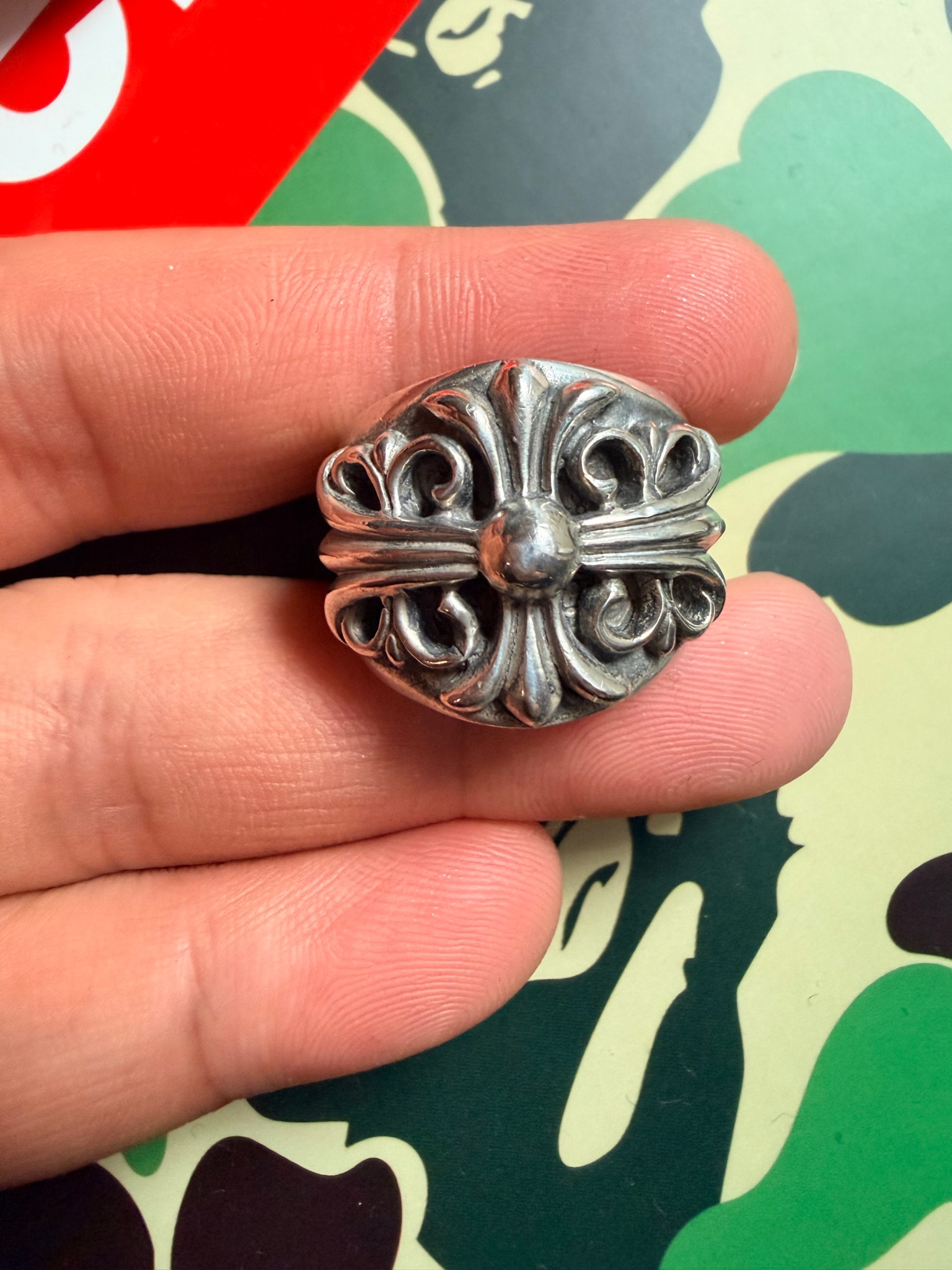 Chrome Hearts Keeper Ring "Silver"