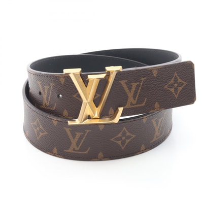 ルイ・ヴィトン LOUIS VUITTON ベルト LV ピラミッド 40MM モノグラム ベルト 衣料品 レザー PVC メンズ ブラウン系 M0422 【中古】