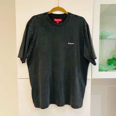 Supreme Washed S/S Top (26SS) "Black"