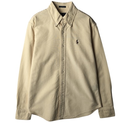 古着 ラルフローレン Ralph Lauren CLASSIC FIT クラシックフィット 長袖 ボタンダウンシャツ レディースM相当/eaa637794