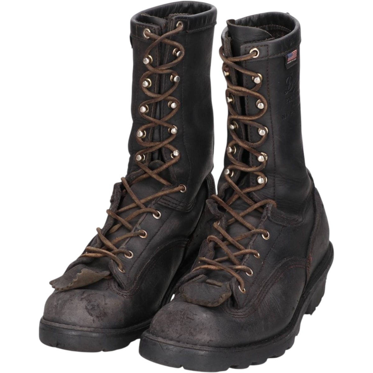 古着 ダナー DANNER 厚底 ワークブーツ USA製 10 メンズ28.0cm相当/saa017104