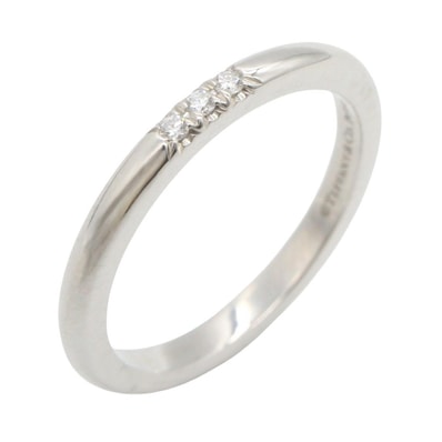 ティファニー TIFFANY&CO フォーエバーウエディングリング リング・指輪 ジュエリー Pt950プラチナ ダイヤモンド レディース シルバー系 / クリア系 【中古】