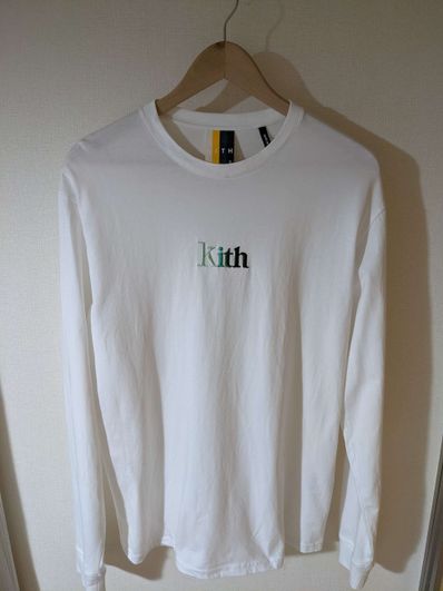 Kith LS Serif T-Shirt "White"