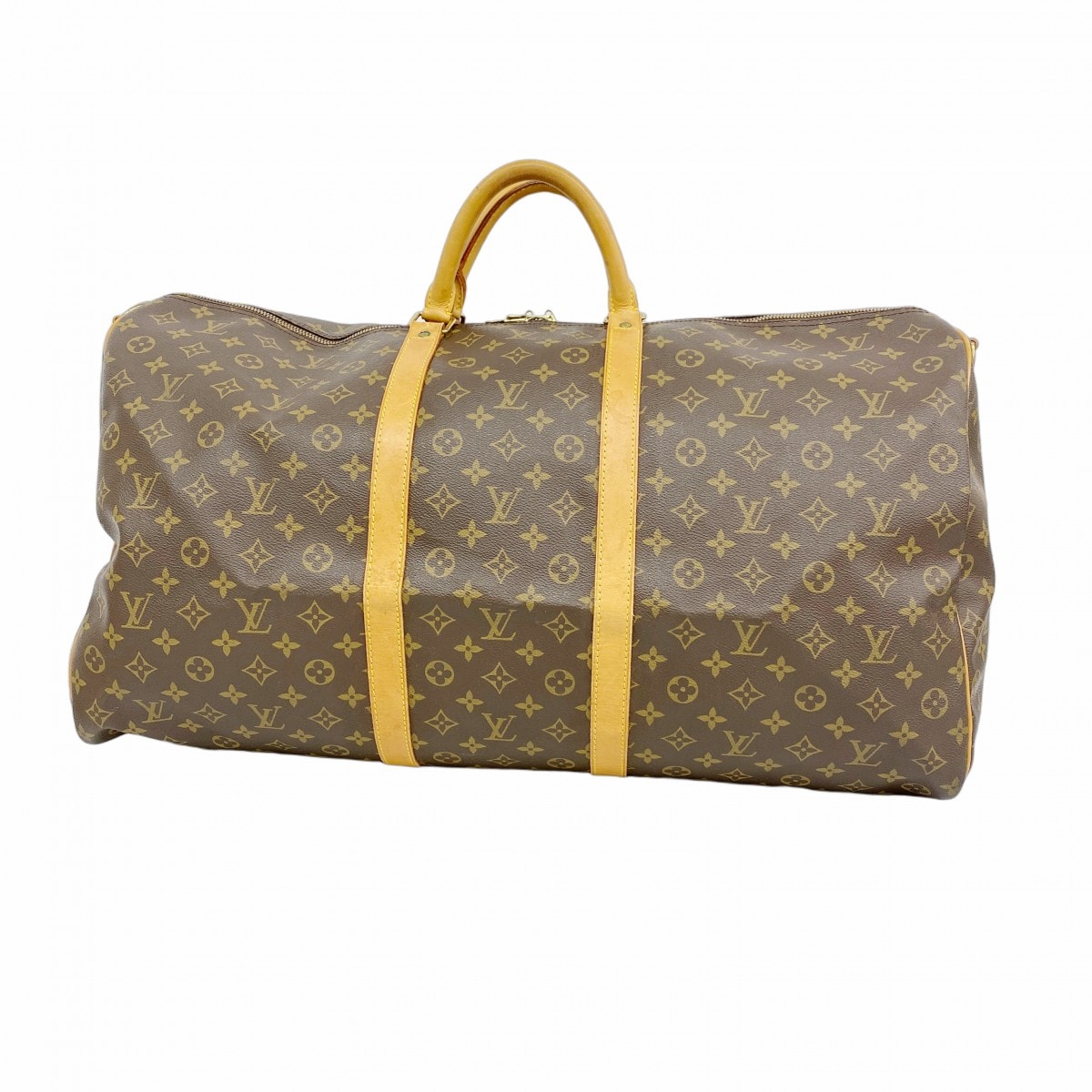 【6dc3323】ルイヴィトン ボストンバッグ モノグラム キーポルバンドリエール60 M41412 ブラウン【中古】メンズ レディース ユニセックス