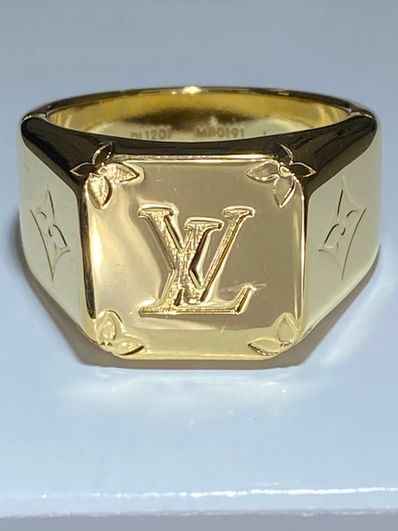 Louis Vuitton Monogram Signet Ring