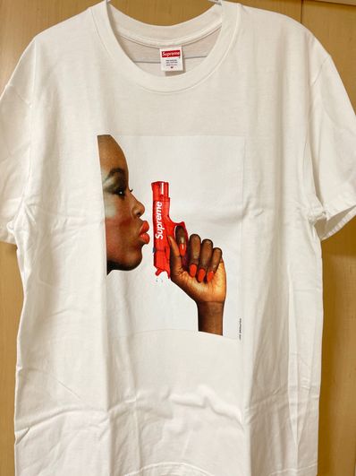 Supreme Water Pistol Tee "White"