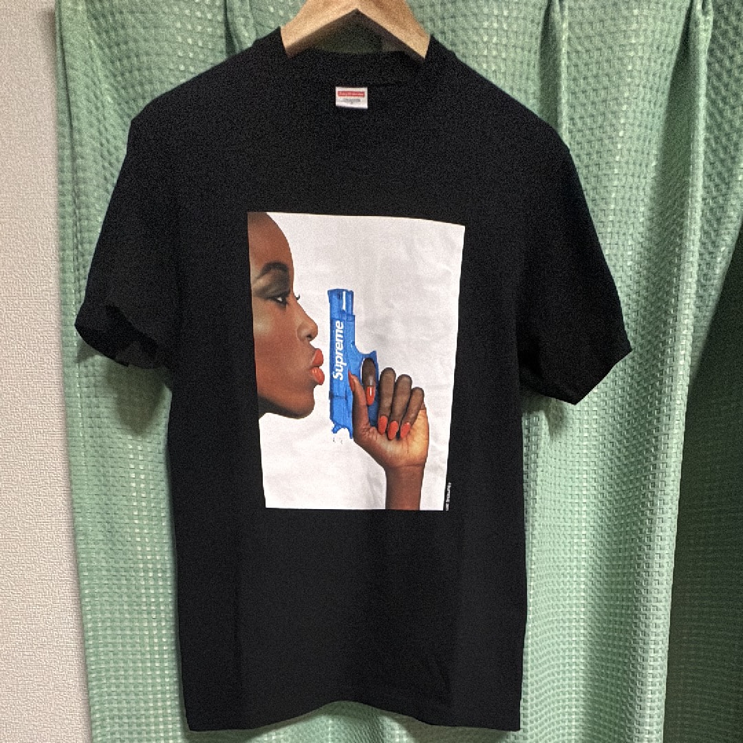 Supreme Water Pistol Tee "Black"