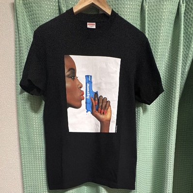 Supreme Water Pistol Tee "Black"
