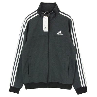 adidas アディダス IK7362 トラックトップ トレーニングジャケット トラックジャケット ブラック系 M【極上美品】【中古】