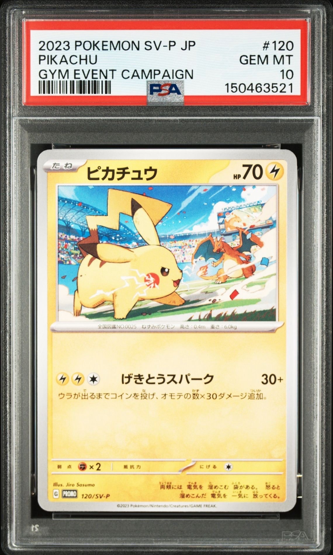 桜アフロのピカチュウ: プロモ[SM-P 211](プロモーションカード「SM-P