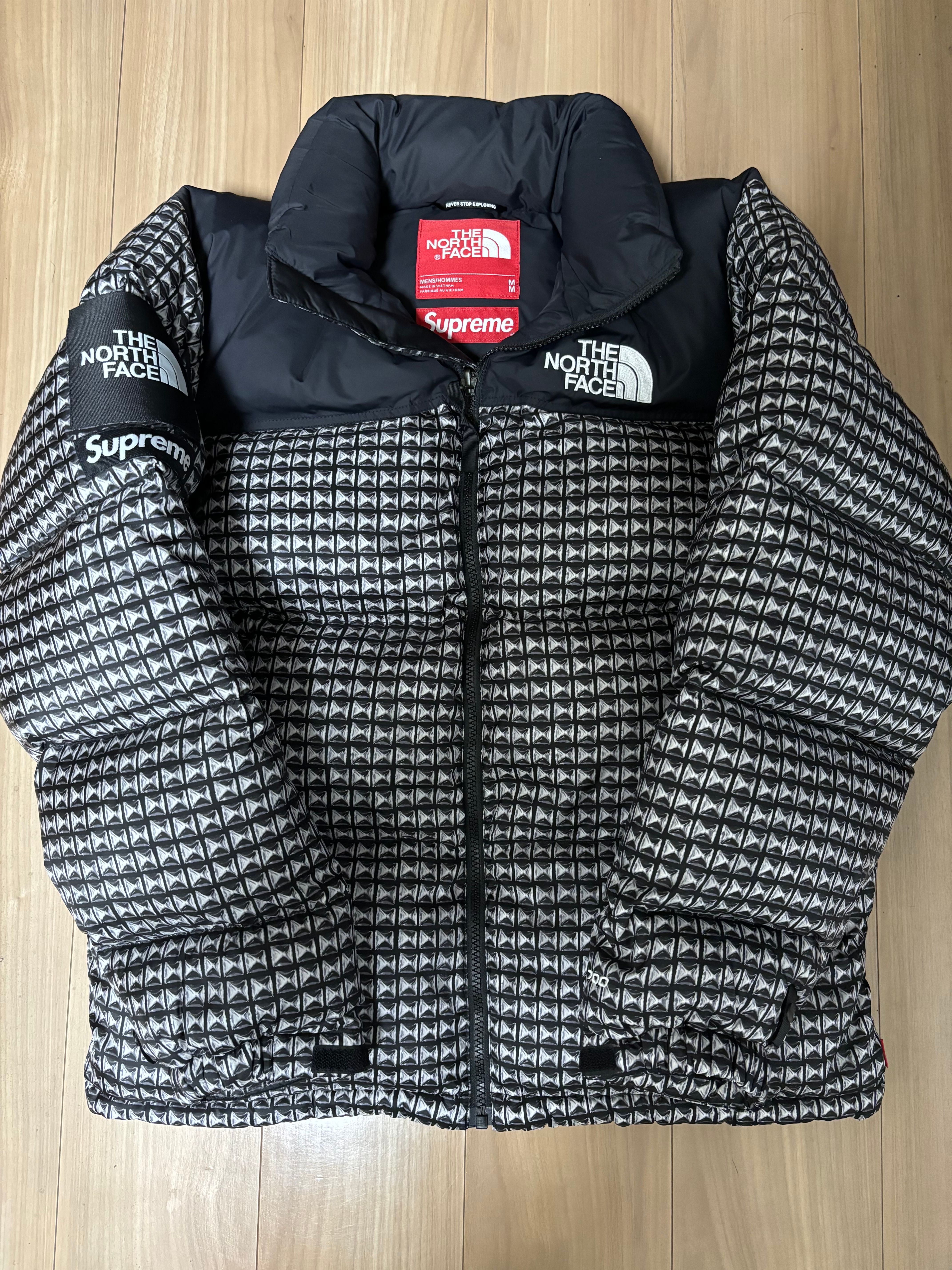 Supreme x The North Face Studded Nuptse Jacket "Black"