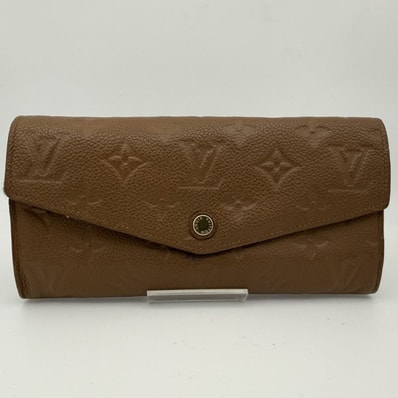【4/23 11:00販売終了予定】LOUIS VUITTON(ルイ・ヴィトン)ポルトフォイユ・キュリユーズ モノグラム・アンプラント 長財布 ブラウン