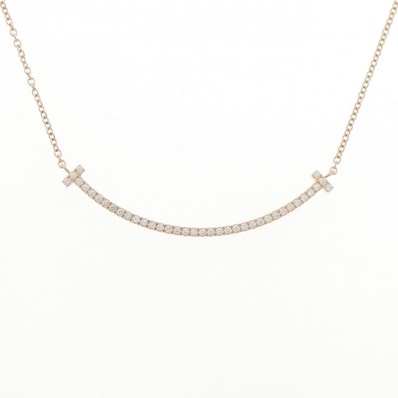 ティファニー Tスマイル スモール ネックレス