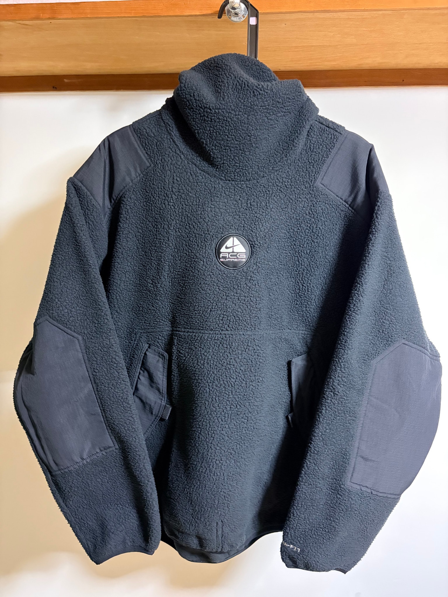 Supreme Nike ACG Fleece Pullover "Black"