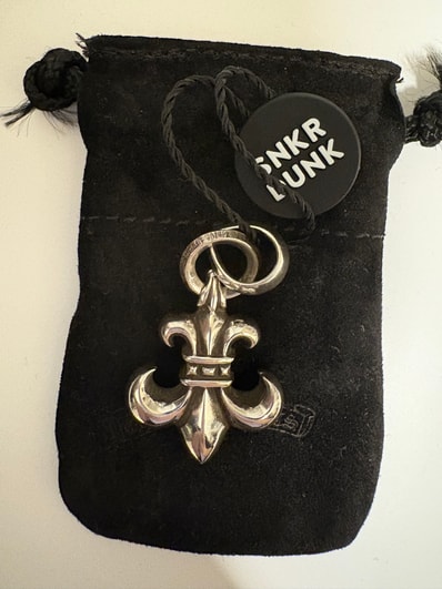 Chrome Hearts BS Fleur Pendant with Bale "Silver"