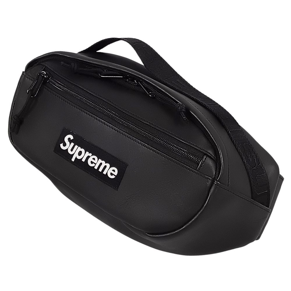 SUPREME シュプリーム 23AW Leather Waist Bag レザー ウエストバッグ 55529