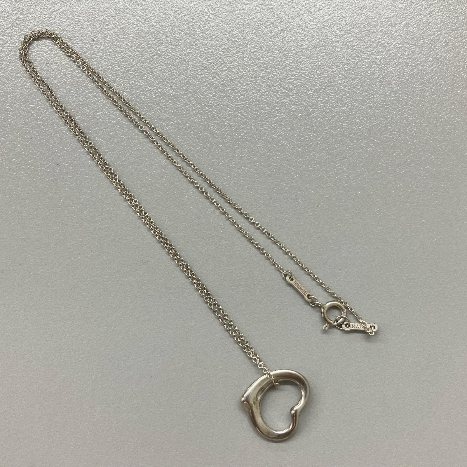 TIFFANY&Co. ティファニー オープンハート ネックレス シルバー925 ネックレス シルバー
16834