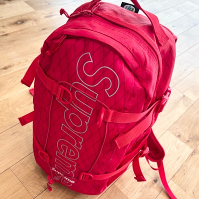 Supreme 18FW Backpack "Red"