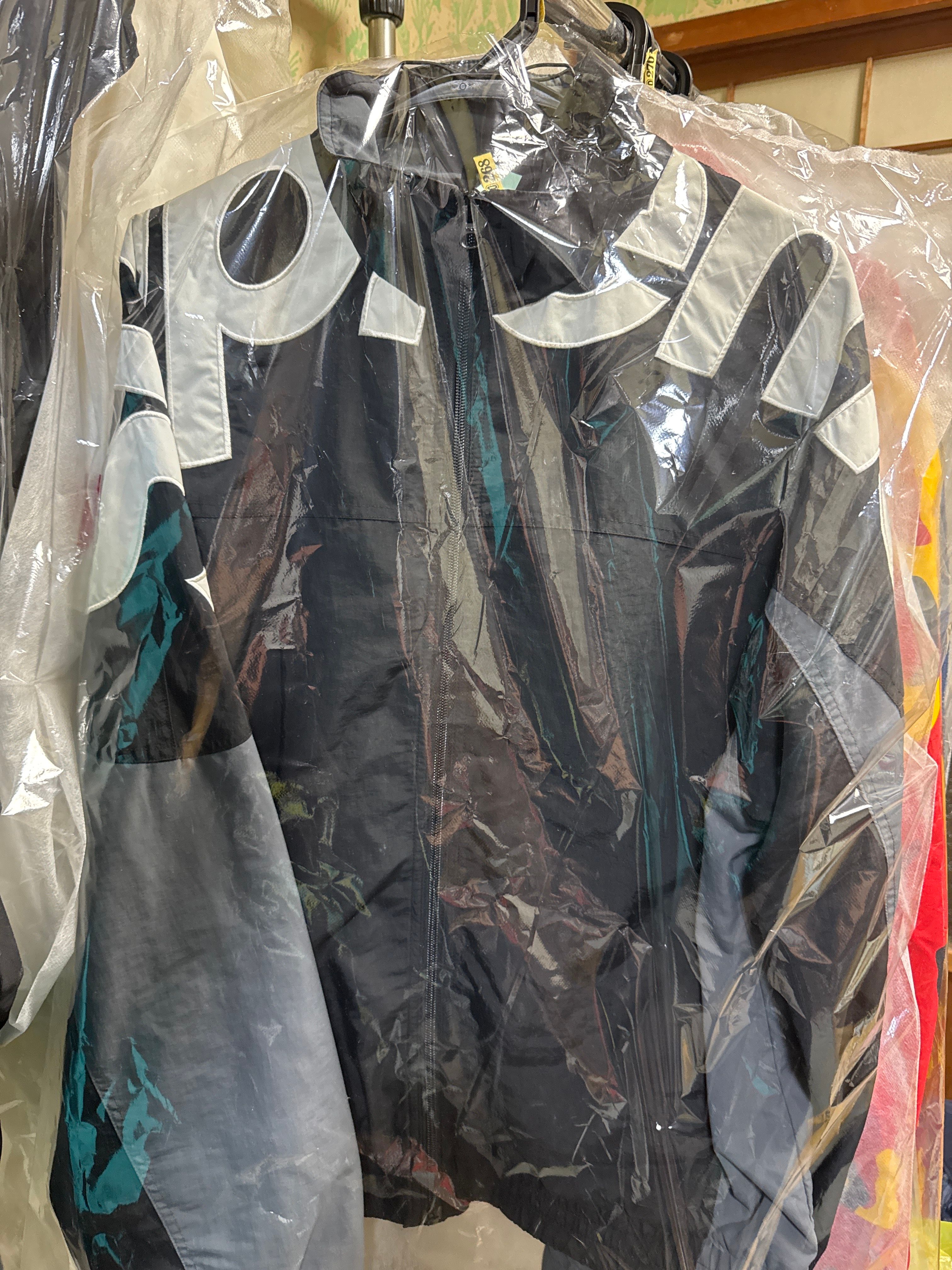 Supreme Shoulder Logo Track Jacket "Black"