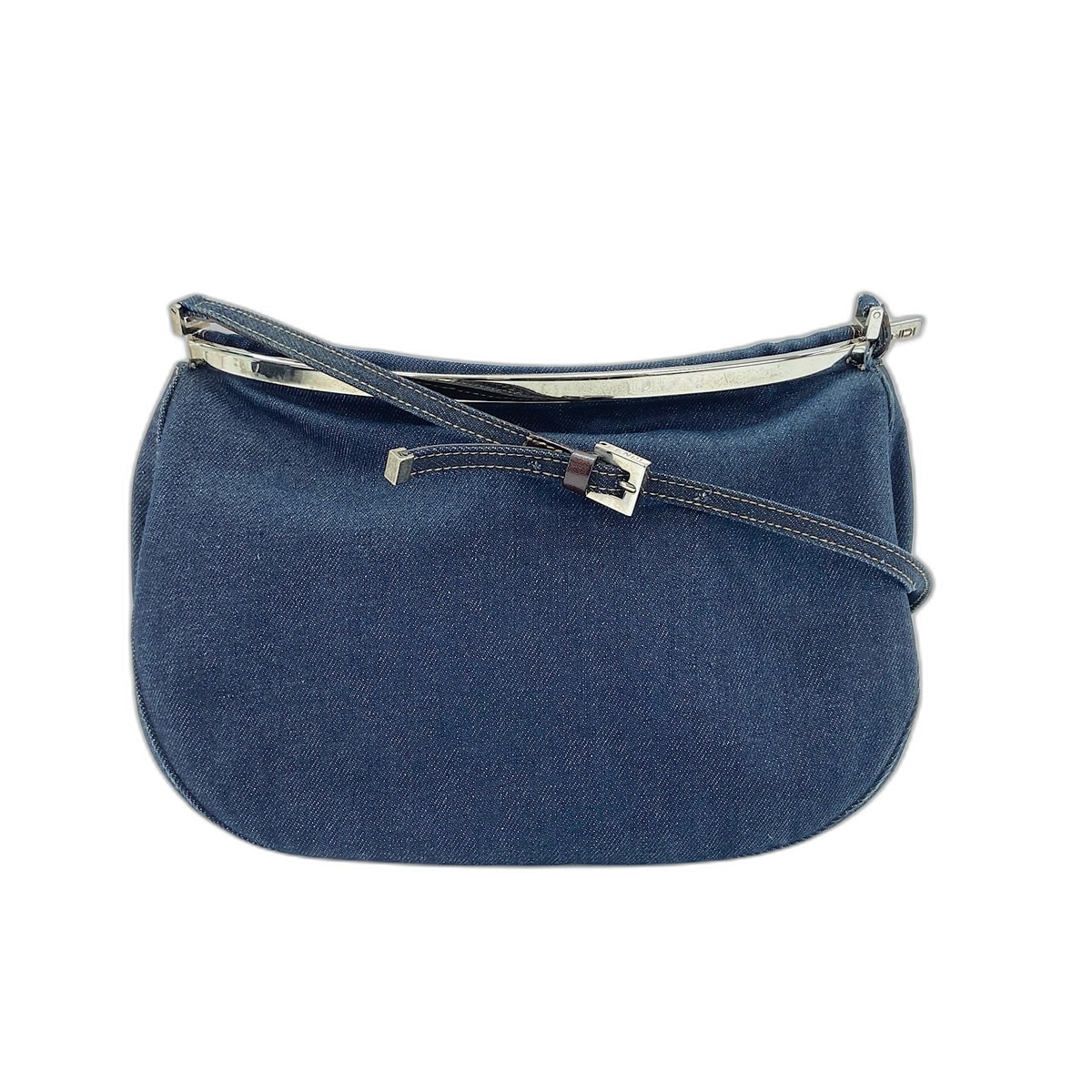 フェンディ FENDI ハンドバッグ デニム【中古】