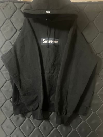 Supreme Box Logo Hooded Sweatshirt "Black" (21FW)