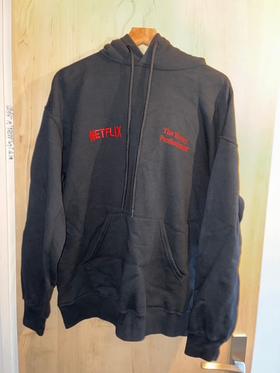 ENNOY Stylistshibutsu x Netflix 23AW Hoodie+Pants Setup "Black/Netflix Red"