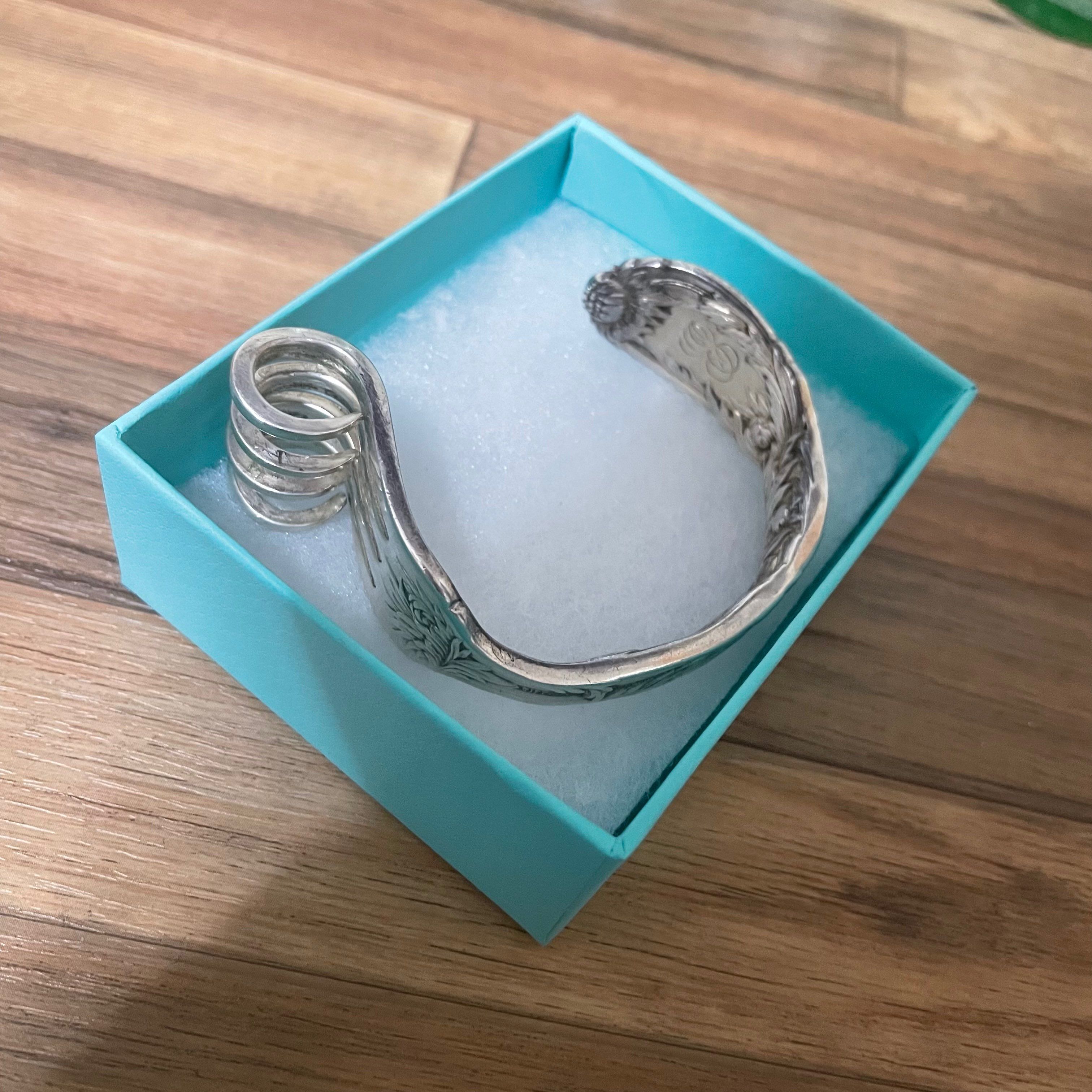 アンティークTiffany フォークバングル