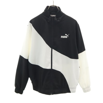 PUMA プーマ ウインドブレーカー XL ブラック ジャケット 裏メッシュ
