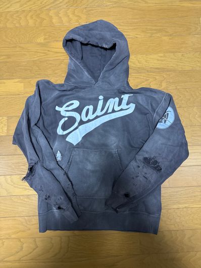 SAINT Mxxxxxx FOCUS HOODIE "Black"