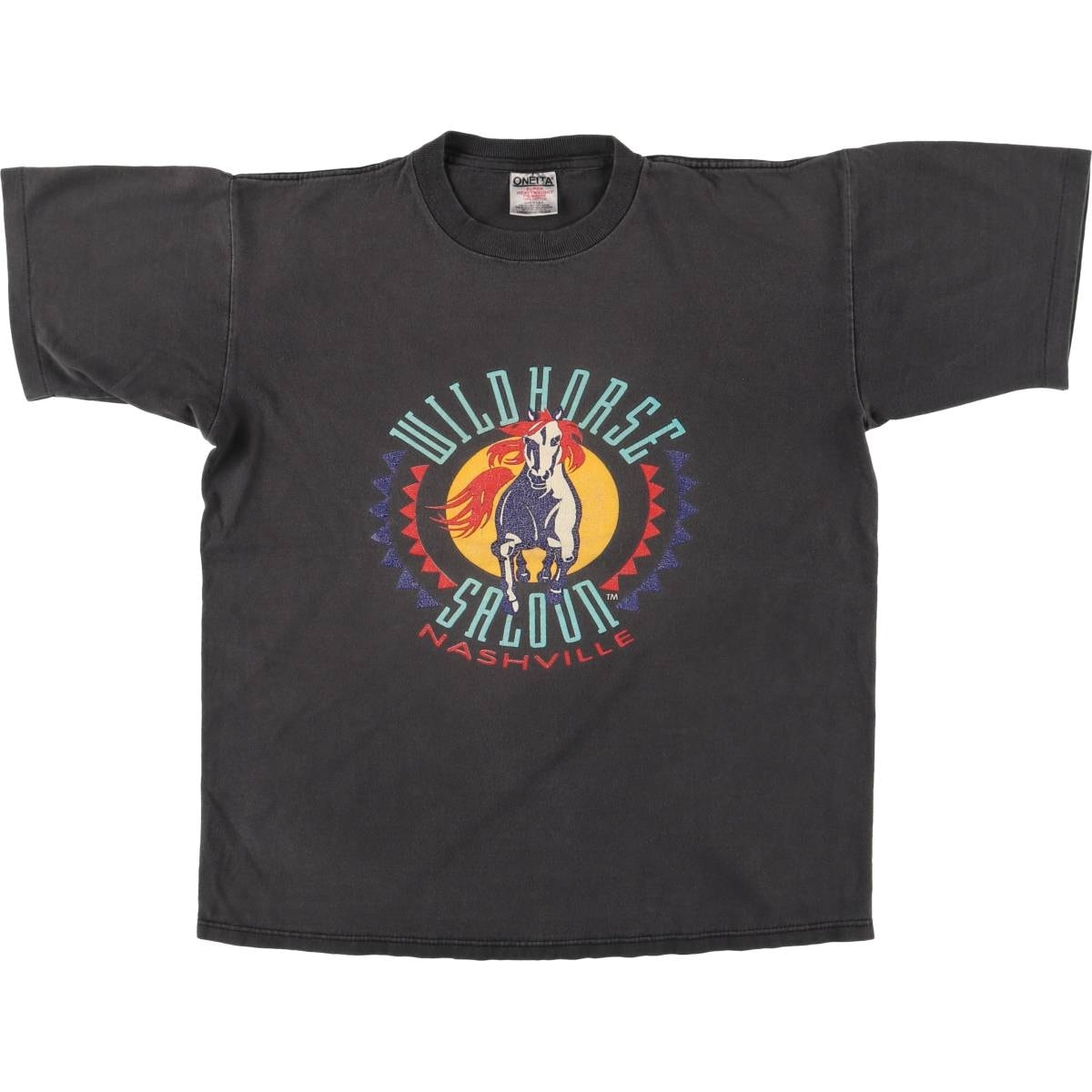 古着 90年代 オニータ ONEITA SUPER HEAVY WEIGHT プリントTシャツ USA製 メンズL相当 ヴィンテージ/eaa555294