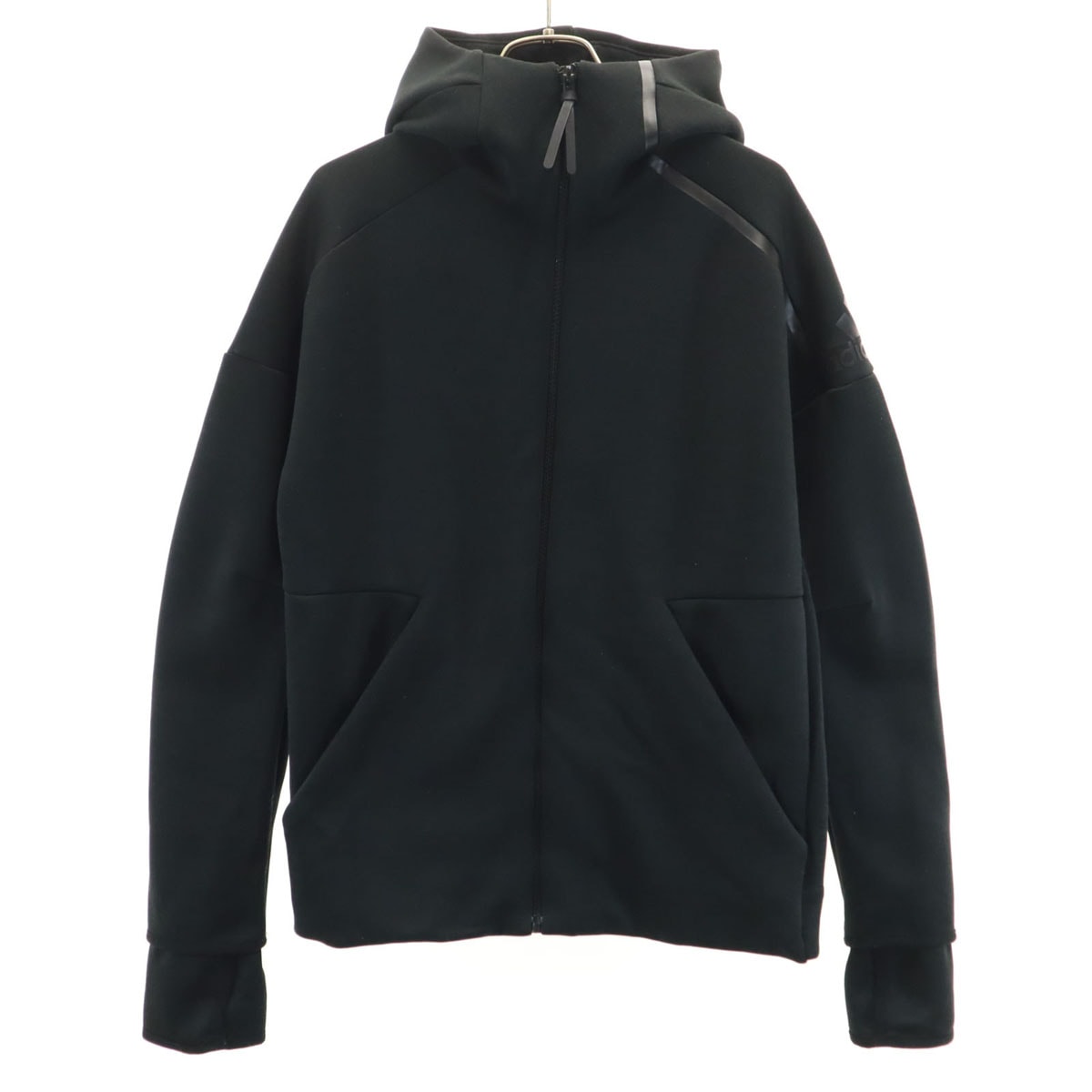 adidas アディダス 長袖 Z.N.E. ジップパーカー ブラック