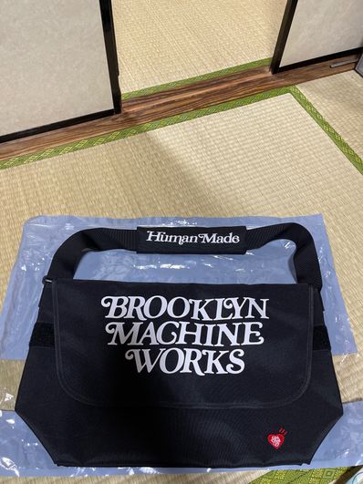 HUMAN MADE x BMW x GDC MESSENGER BAG "Black"