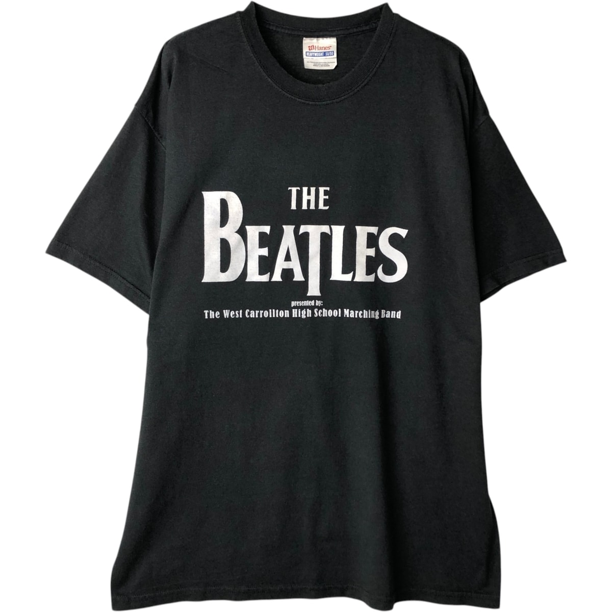 古着 ヘインズ Hanes THE BEATLES ビートルズ バンドTシャツ バンT メンズL相当/eaa605076