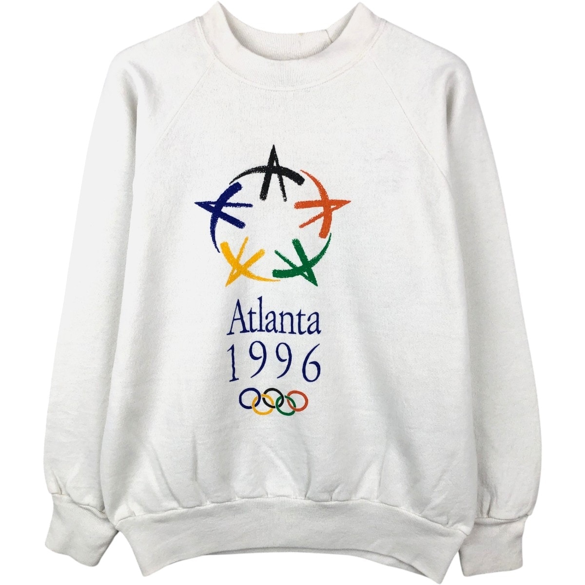 古着 90年代 オニータ ONEITA アトランタオリンピック1996 プリントスウェットシャツ トレーナー USA製 メンズM相当 ヴィンテージ/eaa652374