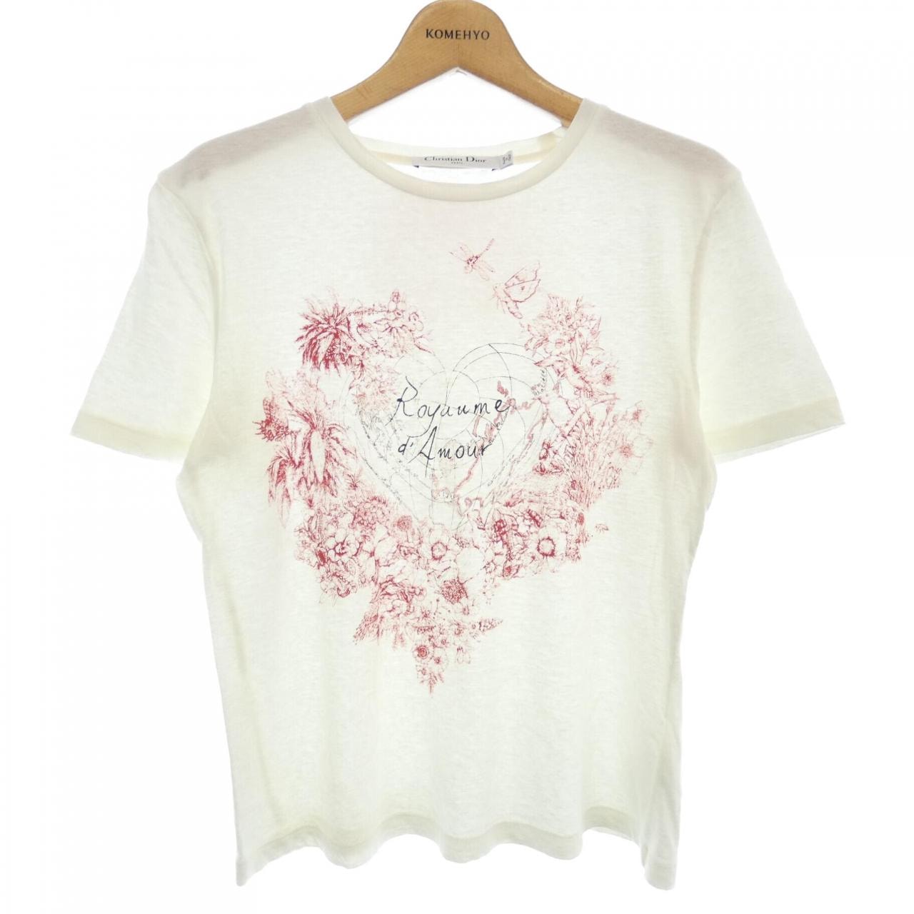 クリスチャンディオール CHRISTIAN DIOR D-ROYAUME D'AMOUR 153T12DA454 Tシャツ