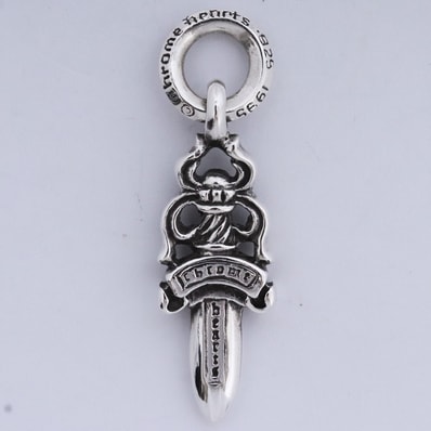 Chrome Hearts # 5 Dagger Charm "Silver"